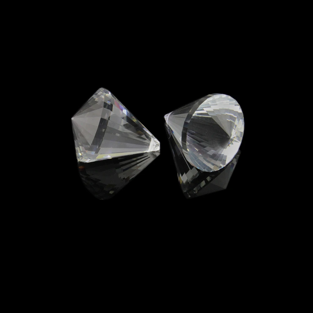 30mm/40mm 1 Piece Transparent Color K9 Crystal Diamond Ball For Crystal Hanging Suncatcher Home Decoration
