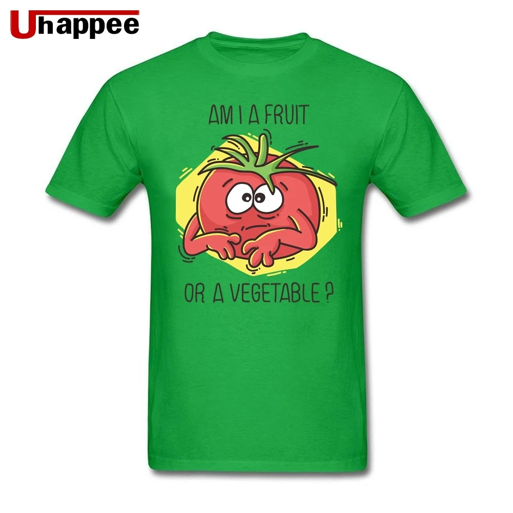 Фирменная дизайнерская футболка для веганов, помидор, фруктов или овощей для мужчин, индивидуальная посадка с короткими рукавами, с