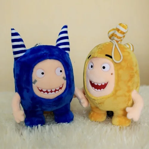 35 см странное сокровище солдат Oddbods Newt Buuble Pogo Zee Jeff Fuse Slick плюшевые куклы мягкие игрушки для детей Рождественский подарок