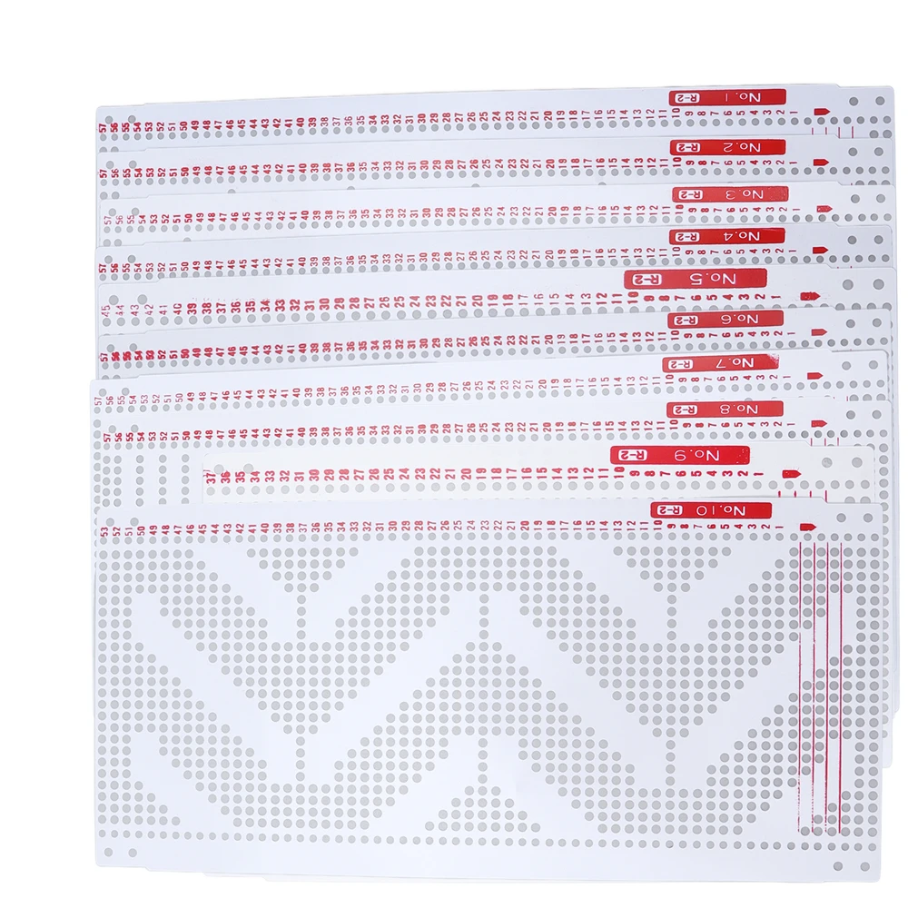 Ponskaart 24 Stitch Professionele Breimachine Accessoires