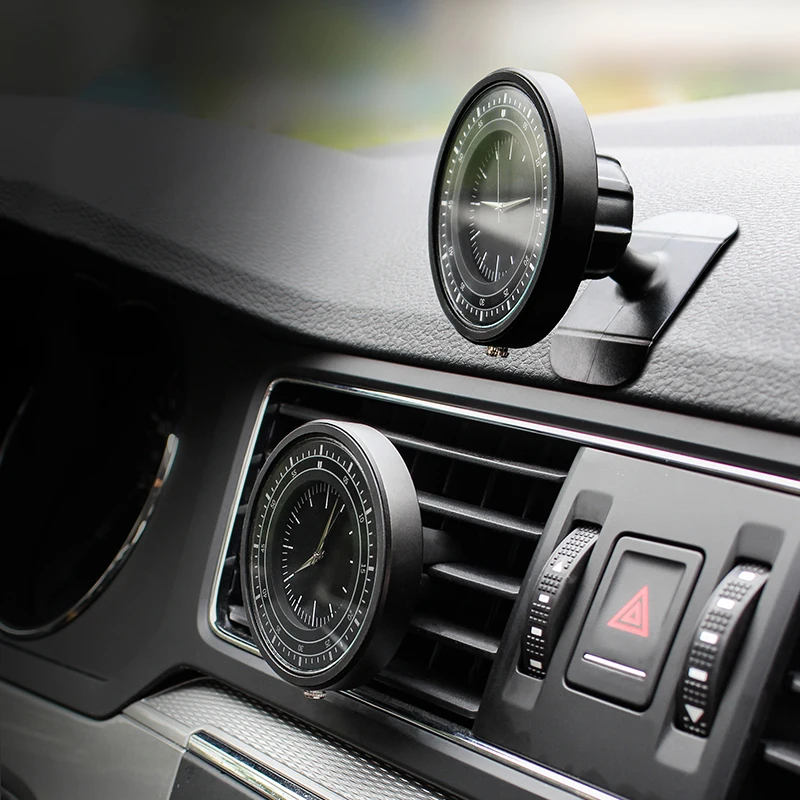 Многофункциональные часы в автомобиле держатель телефона часы смартфон Поддержка магнит аксессуары для мобильных автомобилей интерьер для xiaomi iPhone XS
