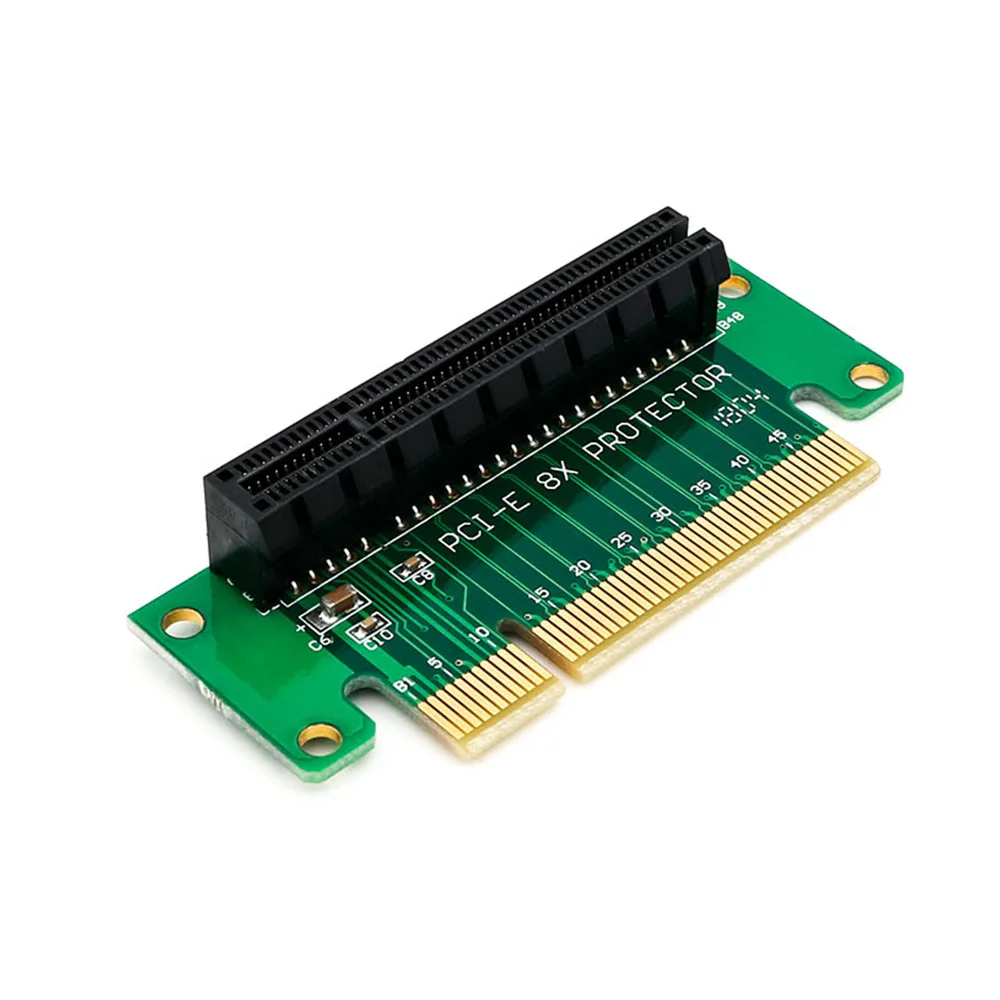Переходная карта qиндийская PCI E Express 8X 90 градусов переходная для корпуса