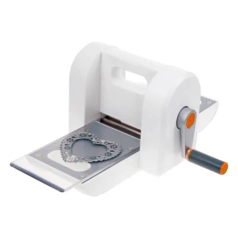 

DIY Hand Type Embossers Mini Paper Cutting Machine Stainless Steel Die Cuts for Handcraft Crafts Card Gifts Accessories for Kids