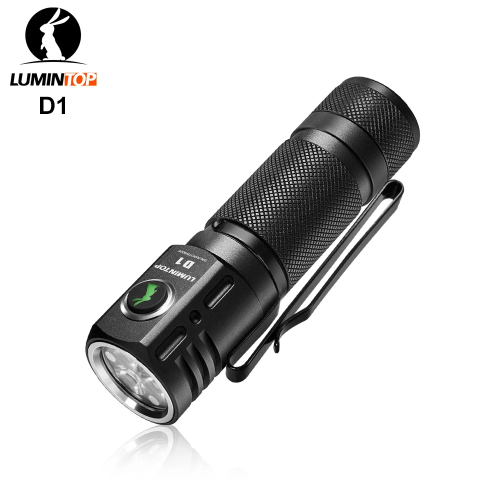 Lumintop D1 Led Flashlight 5 Modes Triple Led 2000 Lumens Portable