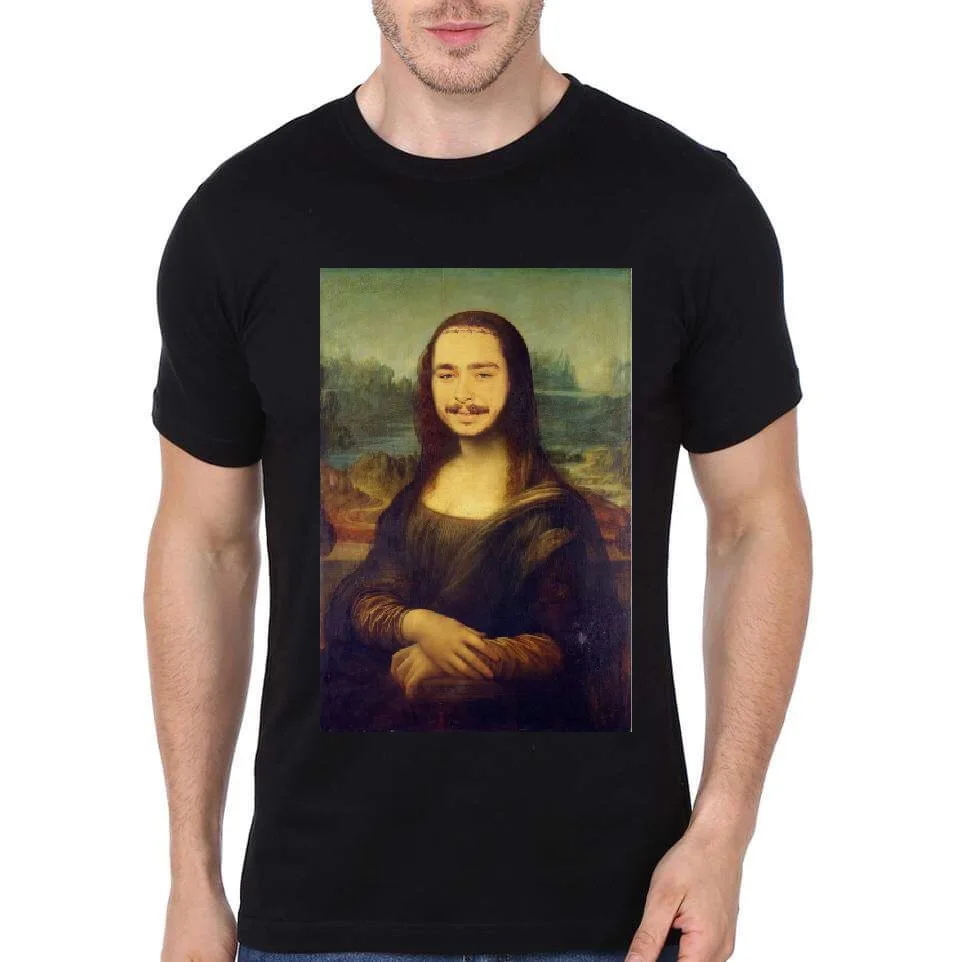 Футболка Post Malone Monalisa | Мужская одежда