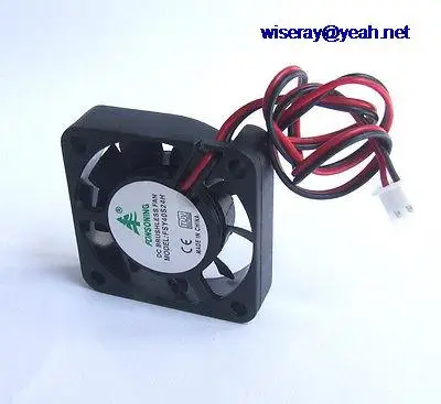 DHL/EMS 100 шт. 2-контактный DC 12V вентиляторы 40x40x10 мм, работающего на постоянном токе 12 В в Бесщеточный вентилятор охлаждения для Server-A8