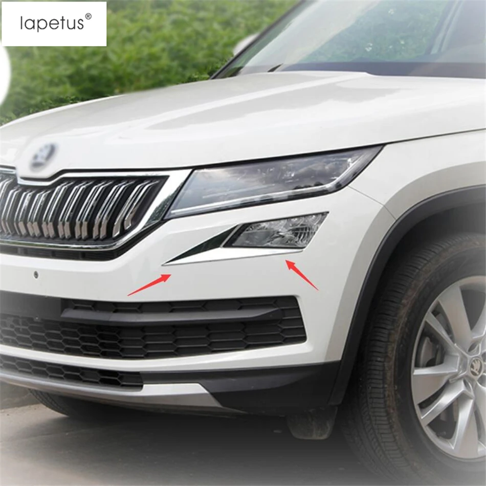 Аксессуары Lapetus подходят для Skoda Kodiaq 2017 2020 передние Противотуманные фары лампы