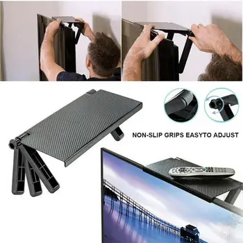 

Multi-functional Storage Rack TV Computer LCD Display Rack Screen Storage Bracket Screen Adjustable Rack Holder Home Storage