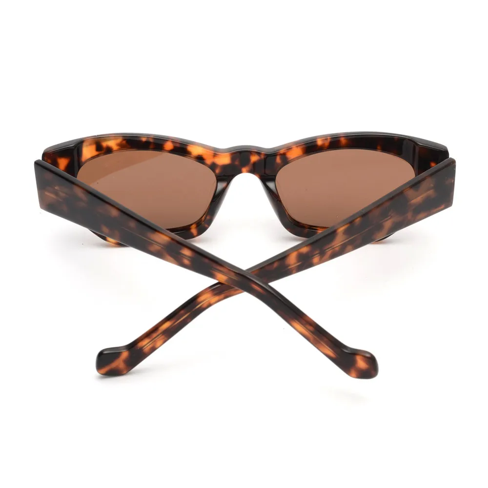2021 Acetate Frame Cat Eye Women Sunglasses Polarized Brand Designer Ladies Shades UV400