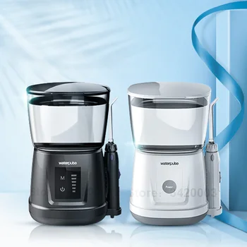 

6 Modes Oral Irrigator Family Set 1000ML Big Capacity LCD Display Dental Water Flosser Jet Massage Teeth Cleaner +11 Jet Tips