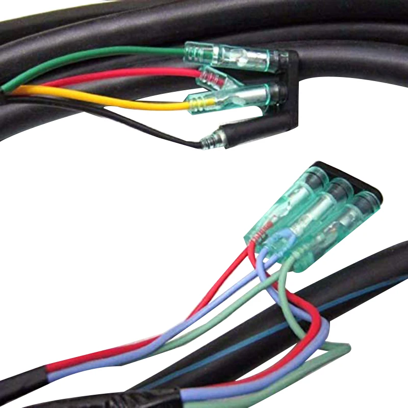 Подвесной 7Pin пульт дистанционного управления манипуляционная коробка в сборе для Yamaha моторная лодка с подвесным двигателем двигателя 703-48230-14 703-48207-17