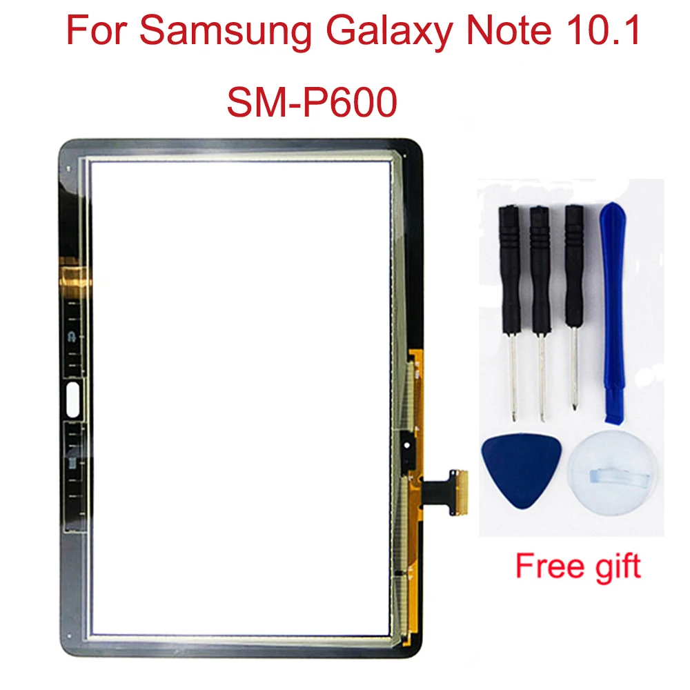 Белый для samsung Galaxy Note 10,1 SM-P600 P600 P601 P605 2014 издание дигитайзер Сенсорный экран Панель Сенсор Стекло Замена