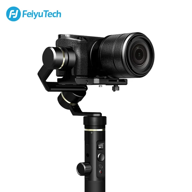 FeiyuTech G6 Plus 3 оси брызгозащищенный Ручной Стабилизатор для GoPro экшн-камеры/телефоны/беззеркальная камера s/Карманная камера - Цвет: Feiyu G6 plus