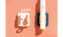 

2021 New Gravity Sensor Electric Toothbrush Holder Creativity No Trace Bracket Wall Mounted Save Space Bathroom Accessories