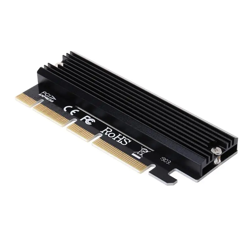 PCI Express 3,0x16 на основе PCIe NVMe и AHCI SSD адаптер с теплоотводом