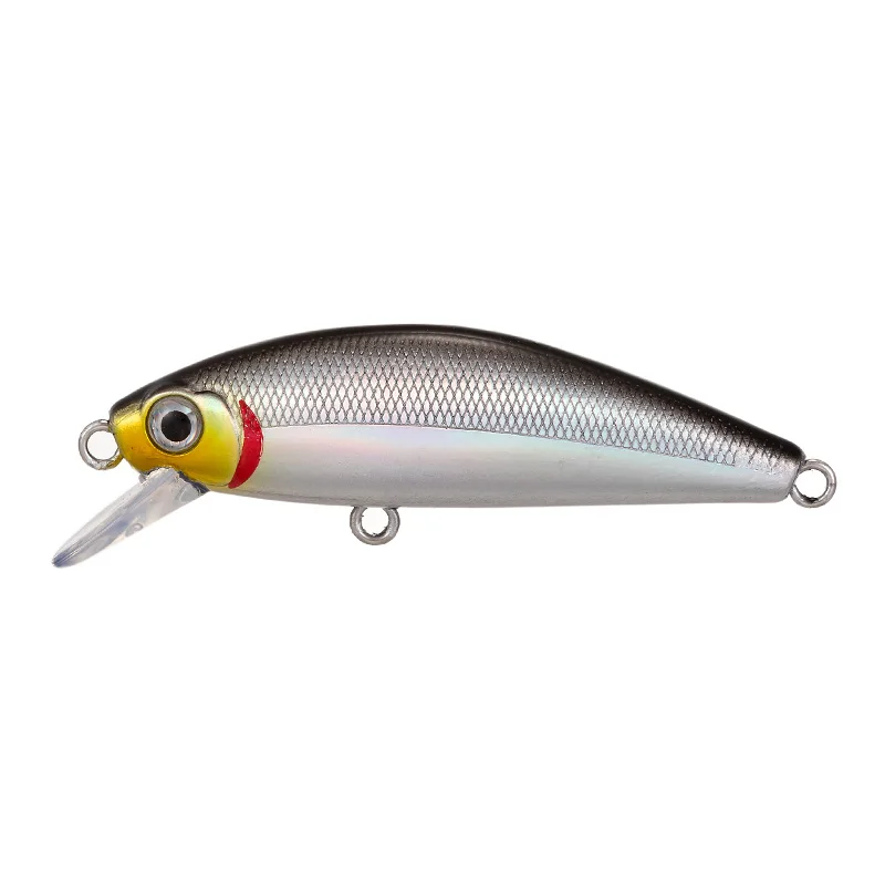 LTHTUG AGILE MINNOW-48.8S рыболовные приманки-Воблеры Pesca 48,8 мм 4,5 г поток тонущий гольян твердая приманка для окуня щуки лосося форели - Цвет: R