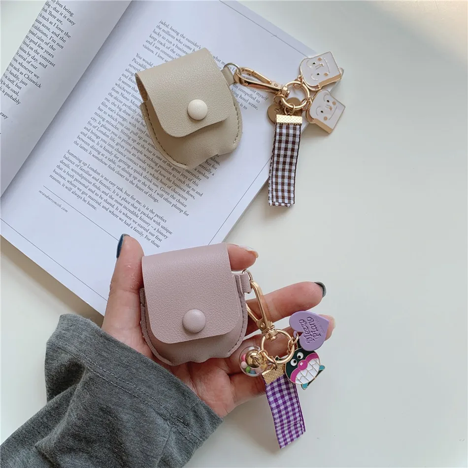 Чехол из искусственной кожи для AirPods, Роскошный чехол для наушников, чехол для Airpod 2, чехол для Apple Air Pods, наушник для зарядки, чехол для Funda