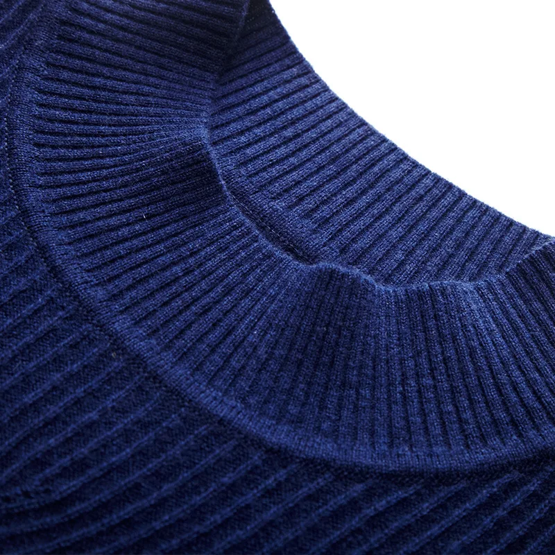 Sweater Men s19 New 100 Wool Youth Crewneck Solid Color Turtleneck Sweater Pure Wool Sweater for 5
