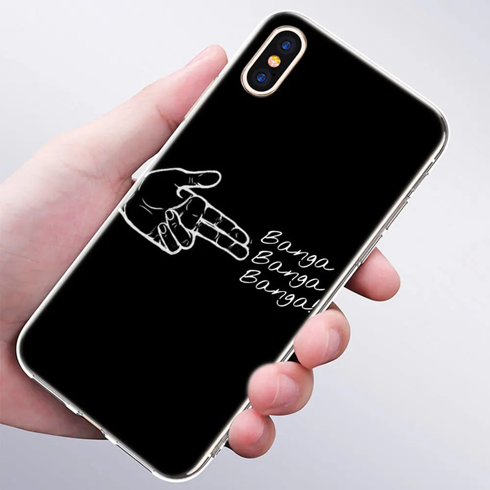 Роскошный мягкий силиконовый чехол для телефона PNL Rapper для Apple iPhone 11 Pro XS Max X XR 6 6S 7 8 Plus 5 5S SE Модный чехол - Цвет: 001