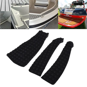 

3pcs Universal EVA Surfboard Skimboard Traction Tail Pad Deck Grip Stomp Pad