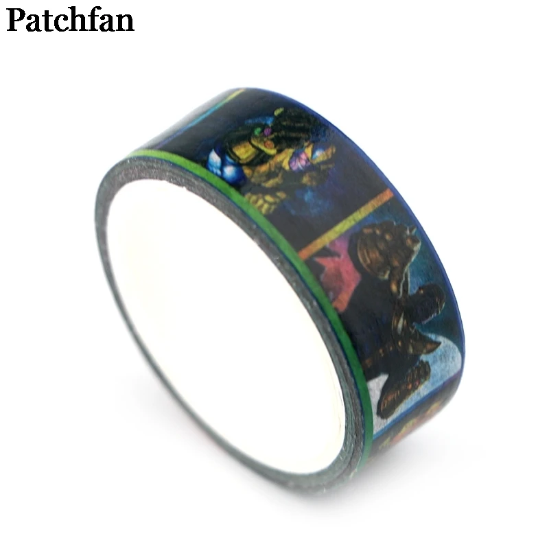 20 шт./лот Patchfan классический характер танос фильм для мужчин винтаж 90s Забавный "сделай сам" Скрапбукинг Washi Маскировочная клейкая лента, наклейка Пастер A2223