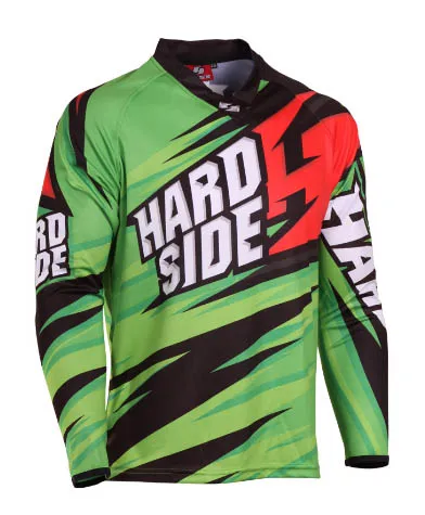 aillot equipe de spexel для гонок по бездорожью moto jersey gp moto cross Running speed Survey MX MTB DH куртка для велосипеда, байка - Цвет: Зеленый