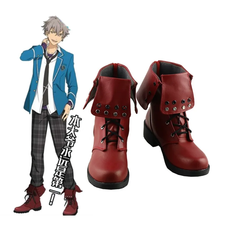 

Unisex Anime Cos Ogami Koga Cosplay Costumes Boots Shoes Halloween Christmas Party Custom Made
