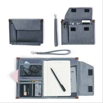 

New File Storage Bag Package Business Multi-layer Document Certificate Package Portable Information Passport Packag
