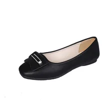 Весенне-осенние женские мокасины; повседневная обувь на плоской подошве; Женская Повседневная однотонная обувь с закрытым носком; лоферы; zapatos de mujer