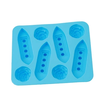 

Creative Romance Fun Titanic Cocktails Silicone Mold Ice Cube Tray Chocolate Fondant Mould diy Bar Party Drink