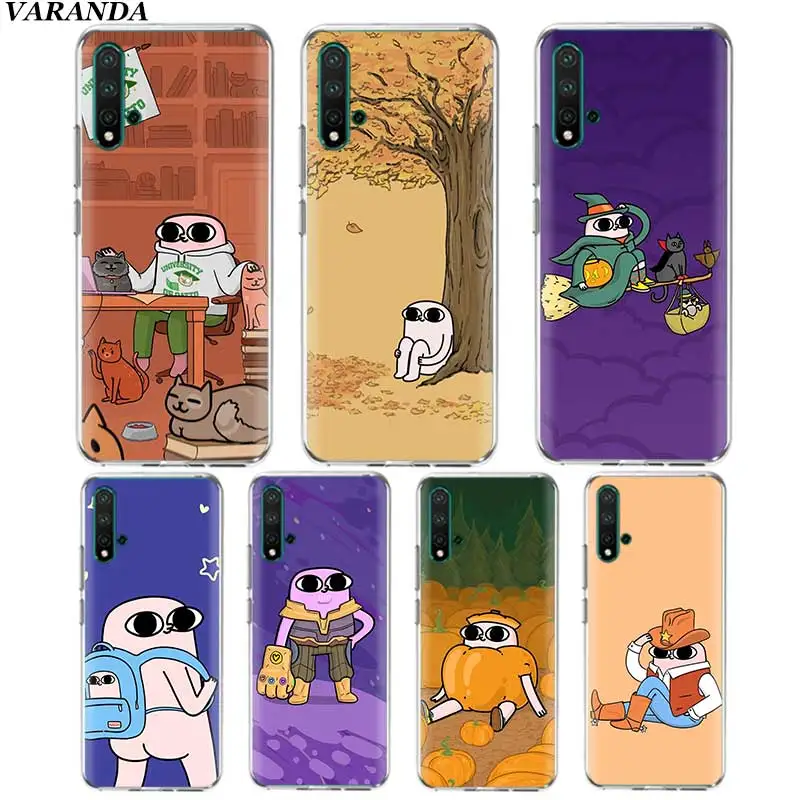 

ketnipz Colorful Cute Silicone Case for Huawei Nova 5 Pro 5i P30 P20 Pro Mate 30 20 Lite P Smart Plus Soft Capa