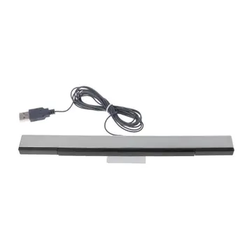 

Sensor Bar Wired Receivers IR Signal Ray USB Plug Replacement for Nitendo Remote XXUC