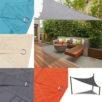 

3*3M Sun Shelter Shade Sail Outdoor Waterproof Triangle Awning Shade Sail Garden Patio Pool Camping Picnic Tent Camping Shade