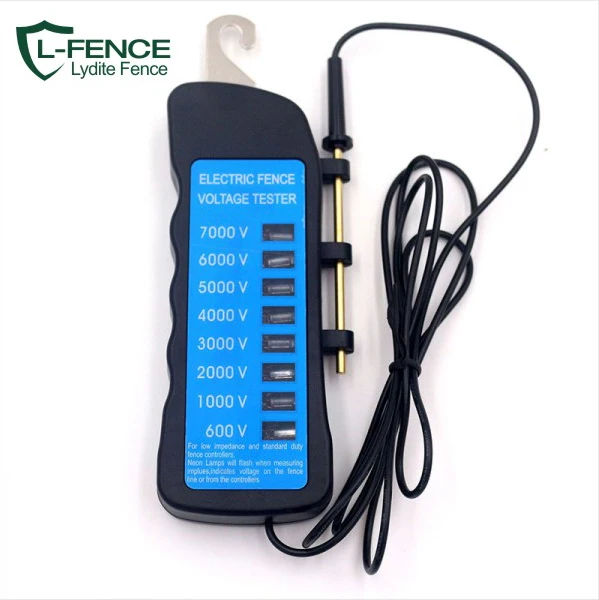 Digital Electric Fence Voltage Tester 600-7000V Voltage Power Current Testing