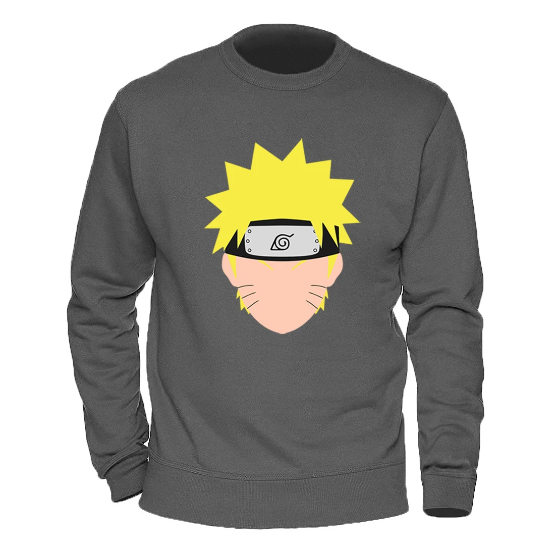 

Naruto Print Hoodies Man Casual Loose Sweatshirts 2020 Winter Autumn Fleece Long Sleeve Pullover Male O Neck HIp Hop Streetwear