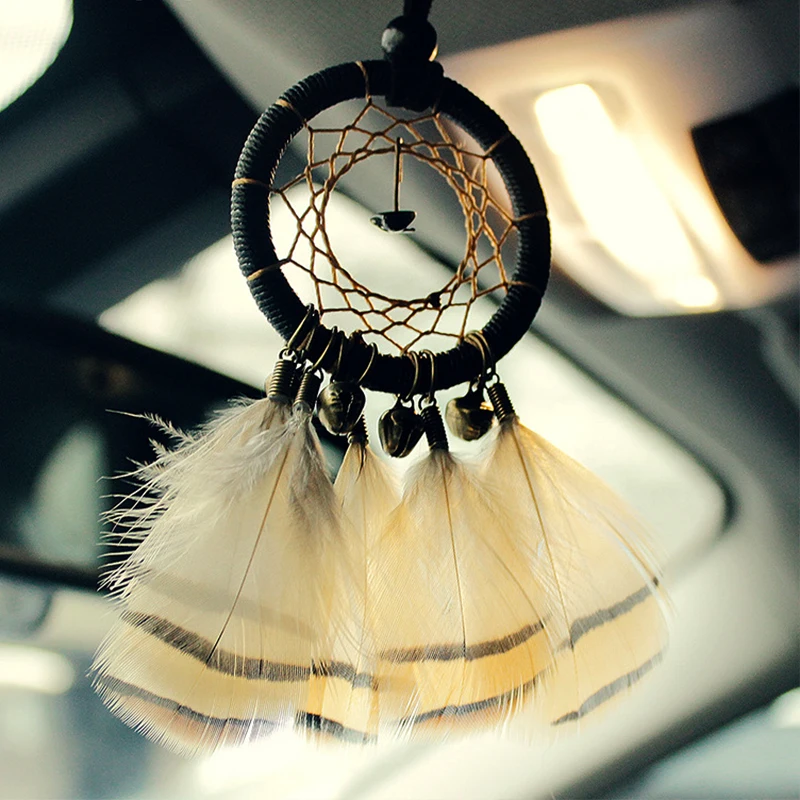 Black dream catcher Ловец снов, веревка макраме, браслет, ручная работа, Ловец снов, веревка, много цветов, ремешок, серебряная бусина, подвеска, слинг, украшение-гирлянда - Цвет: Black dream catcher