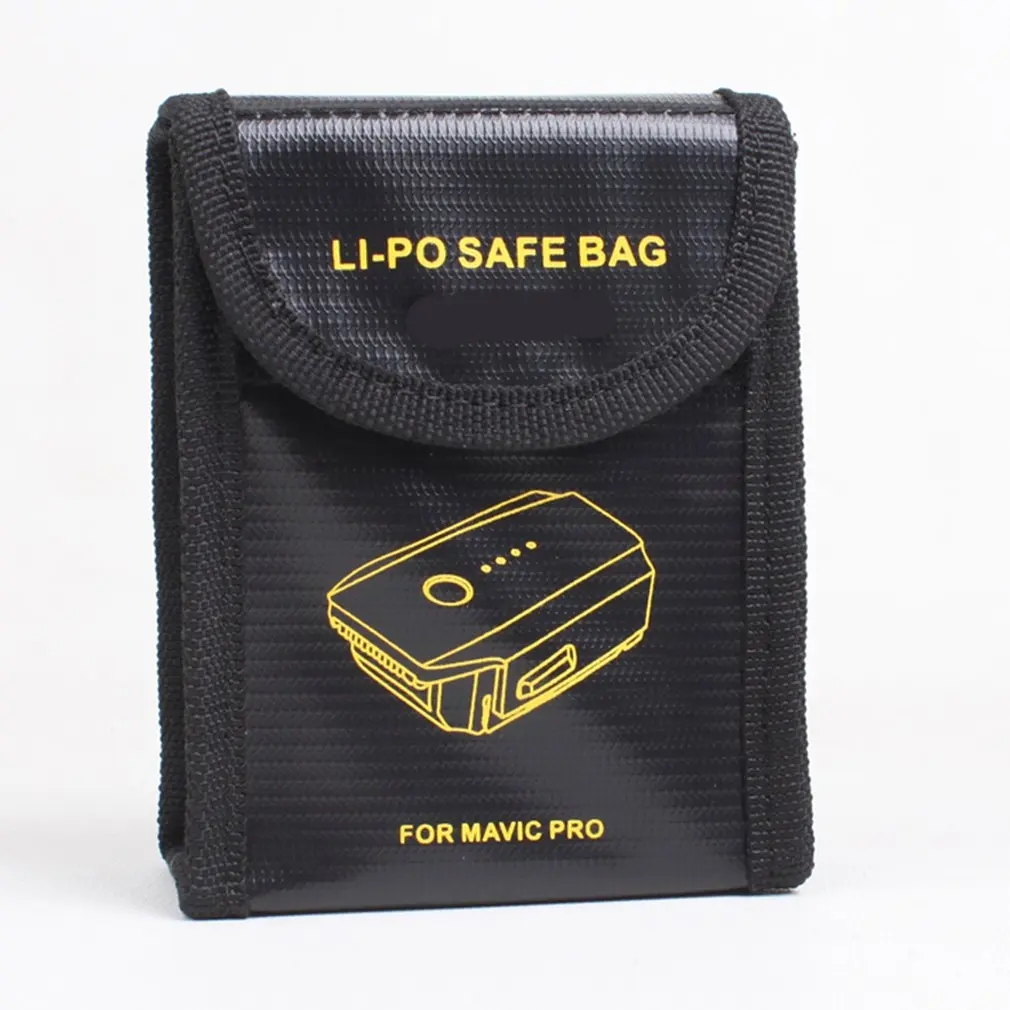 1 шт. DJI Mavic PRO Lipo батарея Взрывозащищенная безопасная сумка Mavic Pro батарея огнеупорный чехол волокно коробка для хранения протектор