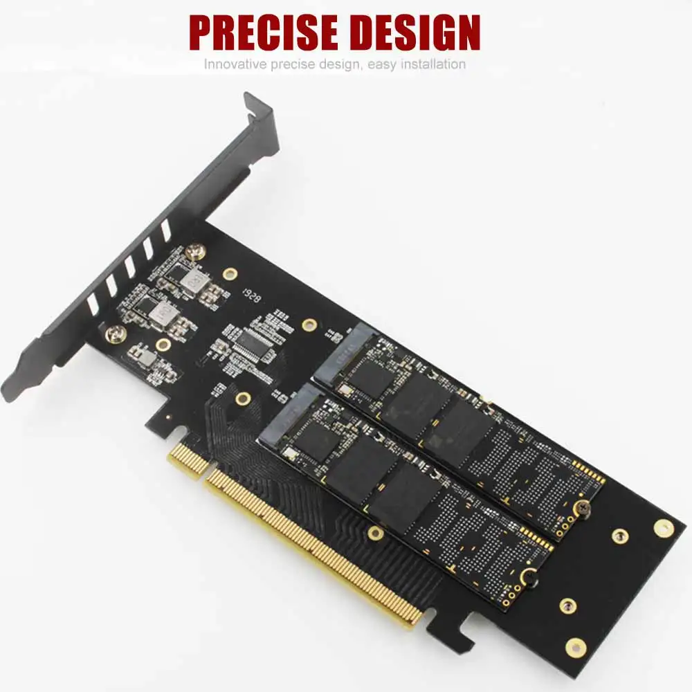 Карта JEYI iHyper m.2 X16-4X NVME PCI-E VROC | Компьютеры и офис