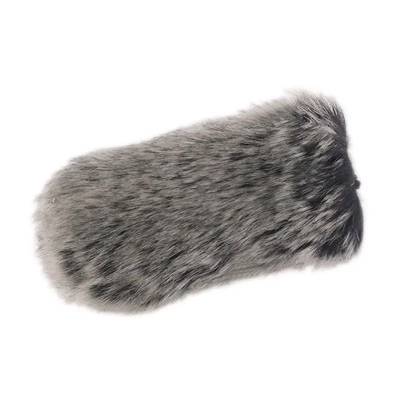 Искусственный мех микрофон муфта для лобового стекла для RODE VideoMic для Takstar SGC-598