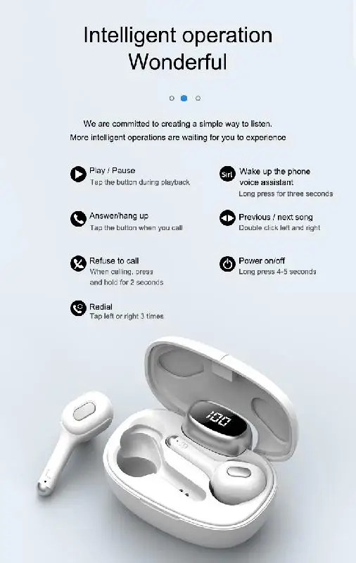 Erilles Bluetooth наушники беспроводные стерео звуковые спортивные переводчики