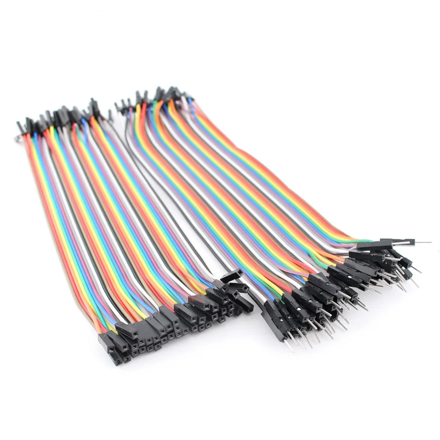 Кабель Dupont перемычка провода Dupont 30 см папа-Папа+ мама-мама Перемычка провода Dupont кабель Arduino DIY комплект