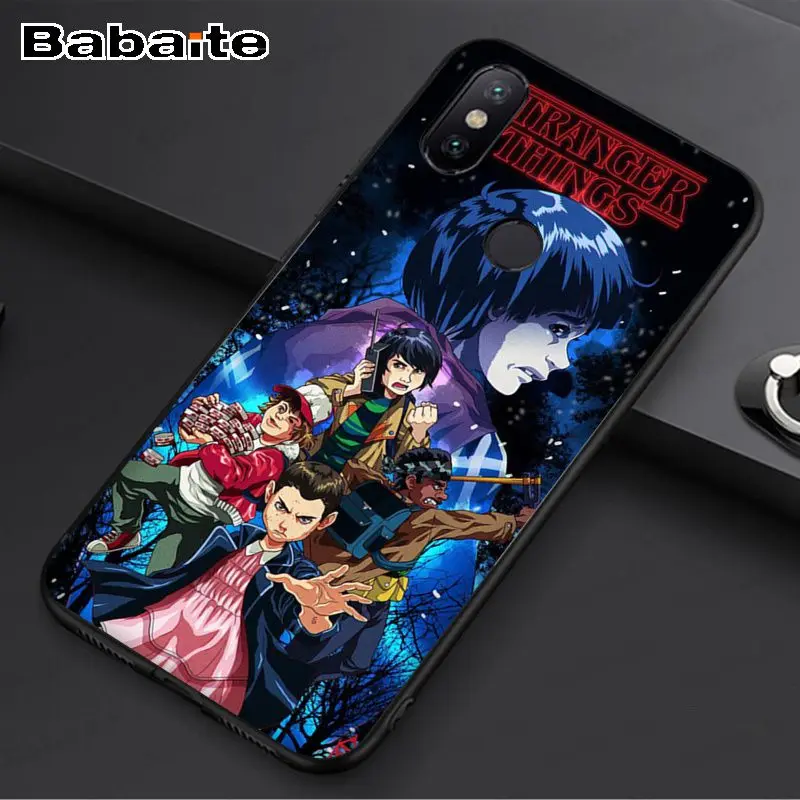 Чехол для redmi note7 Stranger Things мягкий чехол для телефона redmi 7 5plus 5A 6pro 4 note5A note6pro note7 мобильный чехол