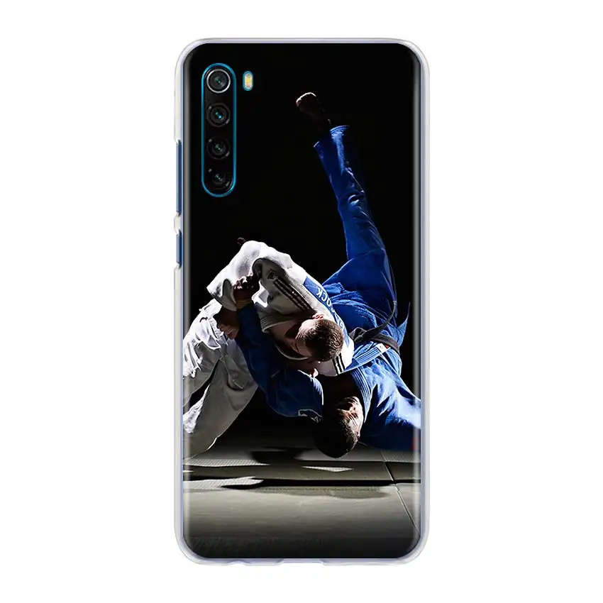 xiaomi leather case hard Mode Judo Sport Phone Case for Xiaomi Redmi Note 9 Pro 9S 6 7 8 Pro 8T 6 6A 7A 8A 9A 9C K20 K30 Pro Hard Case Coque xiaomi leather case cosmos blue Cases For Xiaomi