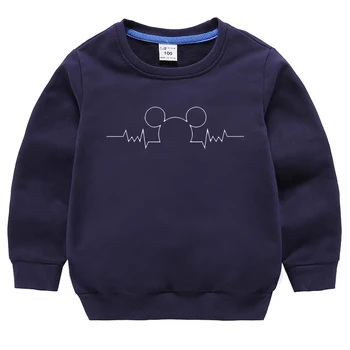 

ZSIIBOChildren's Sweatshirt Children's Hooded Clothes Mickey Mouse Head Children's Sweatshirt Hoodie Boy Clothes Fashion Apparel