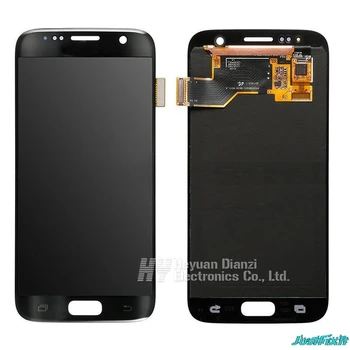 

For Samsung Galaxy S7 g930v Burn-in shadow Super AMOLED Lcd Display With Touch Screen Digitizer 6.2'' with frame