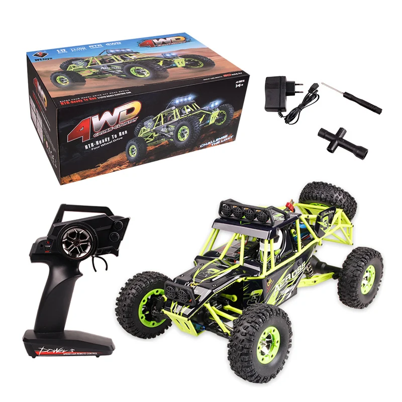 Оригинальный Wltoys 12428 RC автомобиль 1/12 Масштаб 2 4G Электрический 4WD пульт
