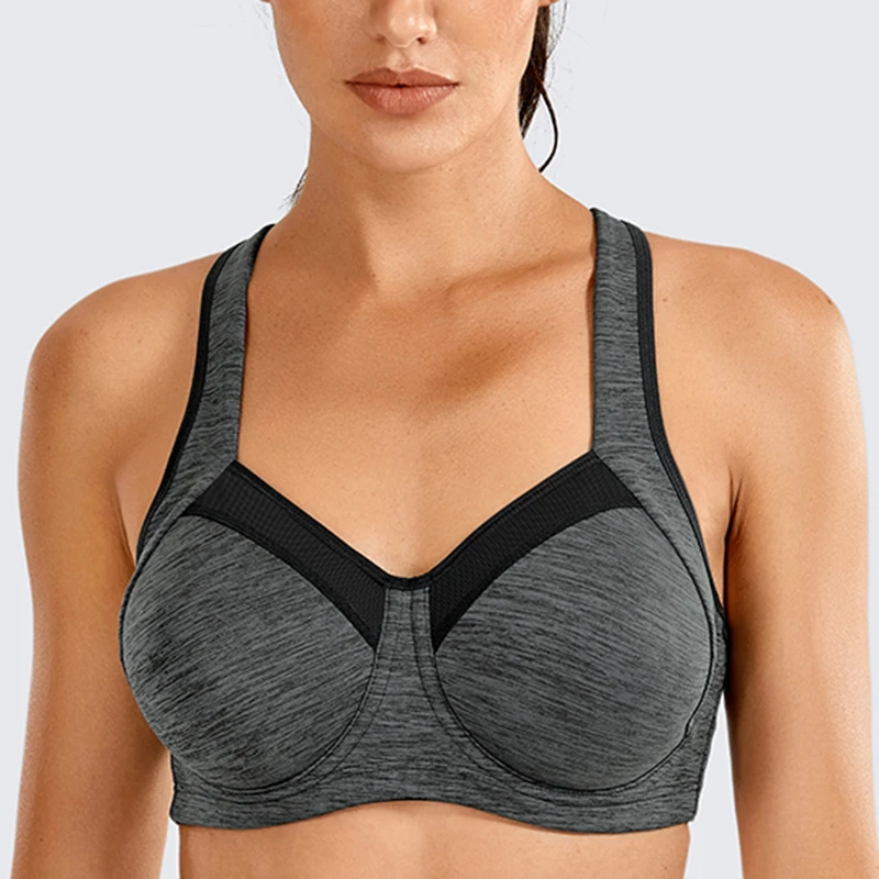 Racerback Spor Sutyeni Bayan Yuksek Etki Olmayan Yastikli Balenli Powerback Destek Kosu Aktif Calisma Out Sutyen 34 36 38 40 42 C D Dd Sports Bras Aliexpress
