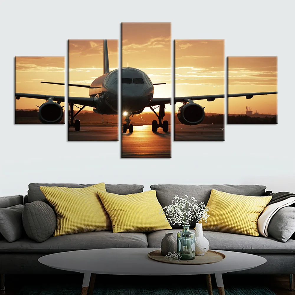 Картина на холсте rocket Aircraft Wall Art 5 шт. картина холст печать современные настенные