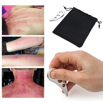 

Manual Massage Tool Stainless Steel Scraping Board Body Scrapper Plate For Release Pain Relief Guasha Tools Relief Pain Tools