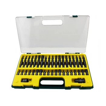 

Free Shipping 40pcs Star Shape Hexagon Screwdriver Bit S2 Alloy Steel Torx M Type 12 Angle Auto Repair Set